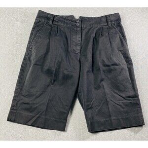 French Connection Women Black Short 6